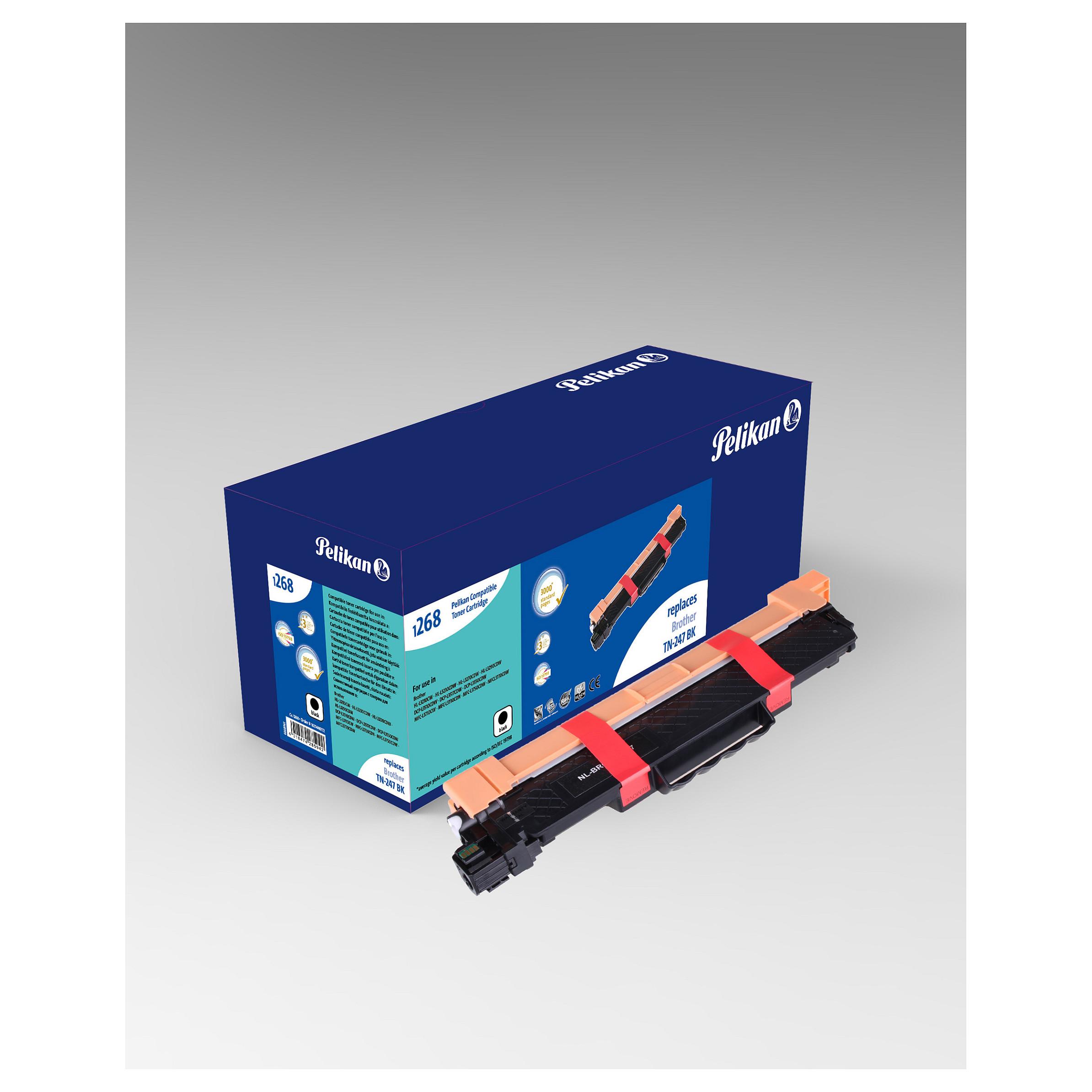 Tonerpatron Pelikan 1031440172 til Brother TN-247BK - sort