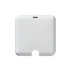 Indbygnings-herdtilslutningsdåse Merten 520427 pws - hvid