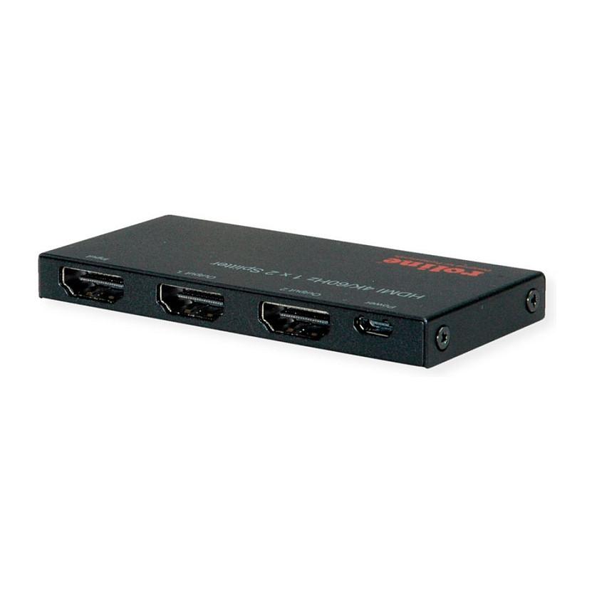 HDMI-videosplitter ROLINE Ultra Slim 1 x 2