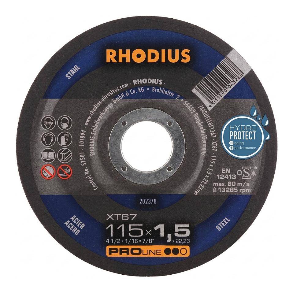 Skæreskive RHOD XT 67 Pro blå - 115 x 1,5 x 22,23 mm