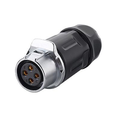 Industristik GoodConnections Alcasa S1 Power 4-pin M20 hun - sort
