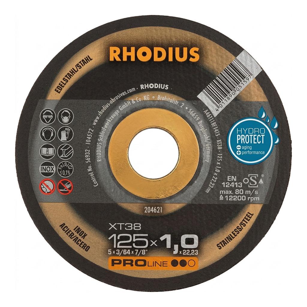 RHOD 204621 XT Skæreskiver XT 38 125x1,0x22,23