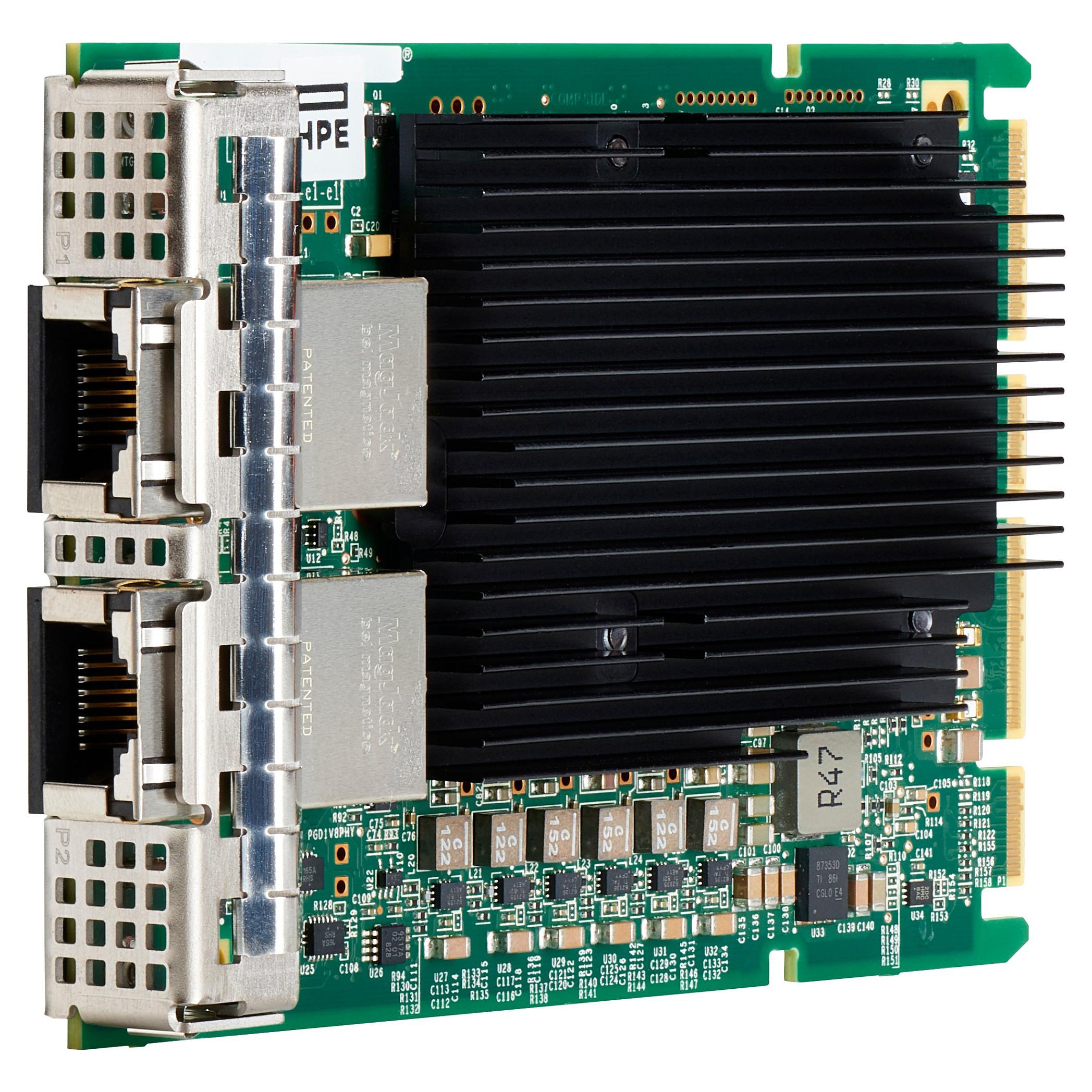 Broadcom BCM57416 - Netværksadapter - OCP 3.0 - Gigabit Ethernet / 10 Gb Ethernet x 2 - for ProLiant DL325 Gen10, DL345 Gen10, DL360 Gen10, DL365 Gen10, XL220n Gen10, XL290n Gen10