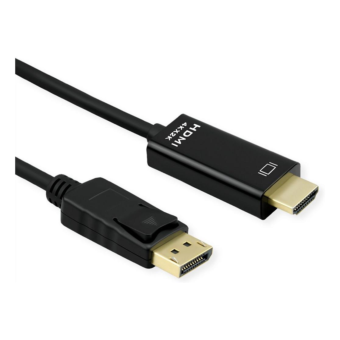 DisplayPort til HDMI-kabel ROLINE - 1 m