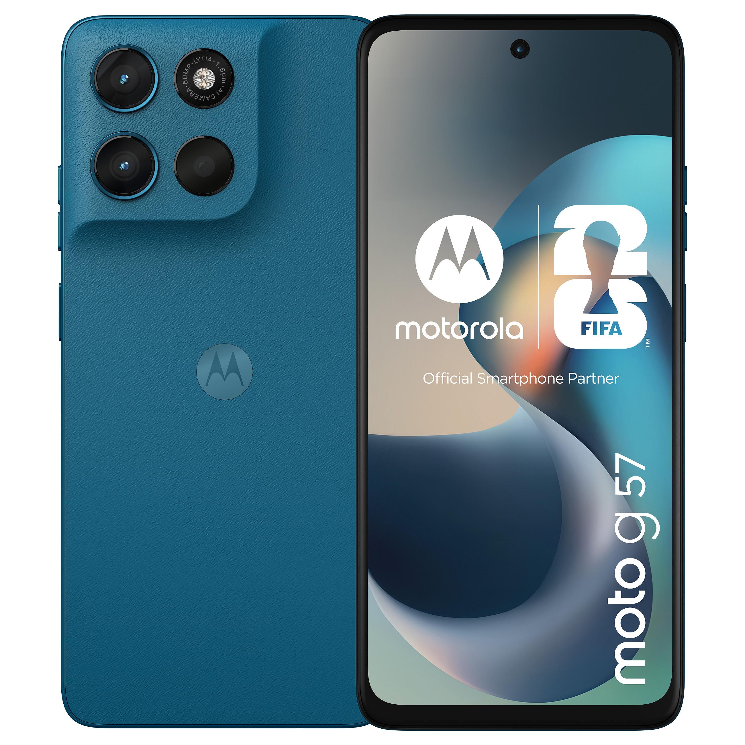 Motorola Moto G57 - 5G smartphone - dual-SIM / Intern hukommelse 256 GB - front camera