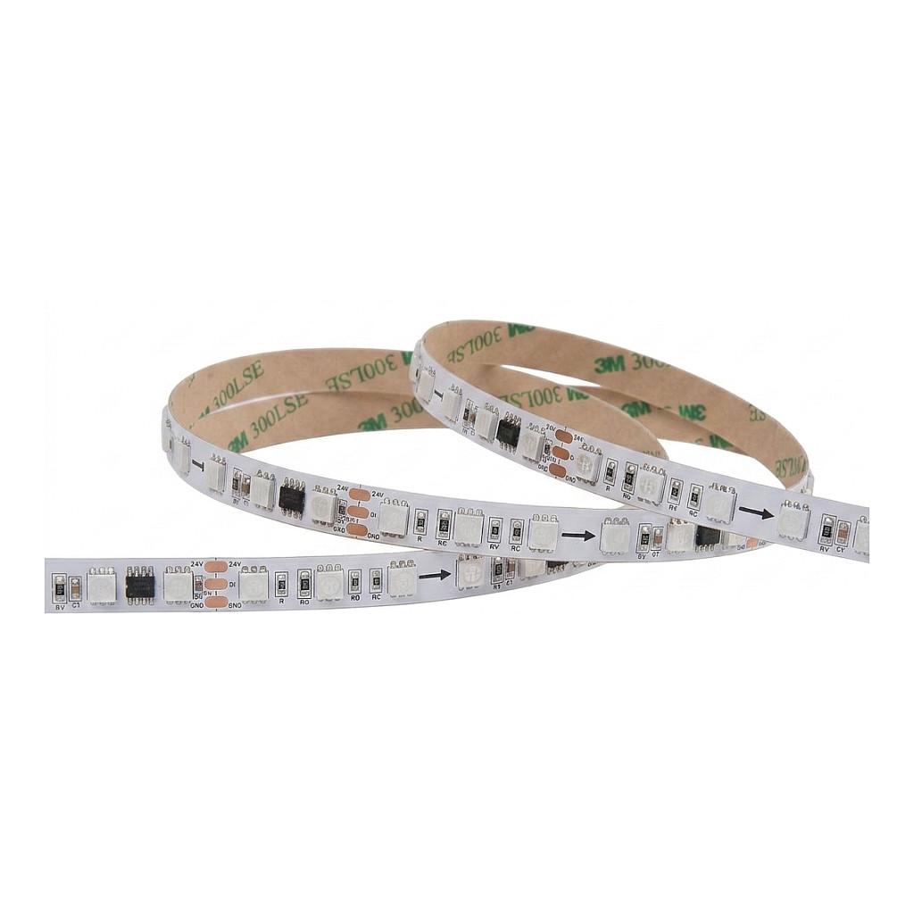 LED-lysbånd Synergy 21 Flex Strip 5050 - 72 RGB pixel, 24 V DC, IP20