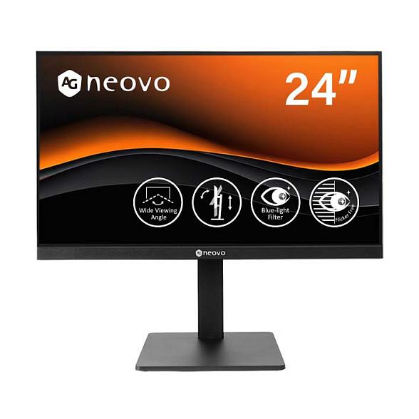 Computerskærm AG Neovo LH2404 23,8" Full HD - sort