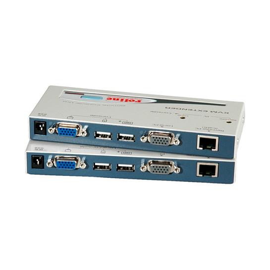 KVM-forlænger ROLINE Smart - RJ-45, VGA og USB