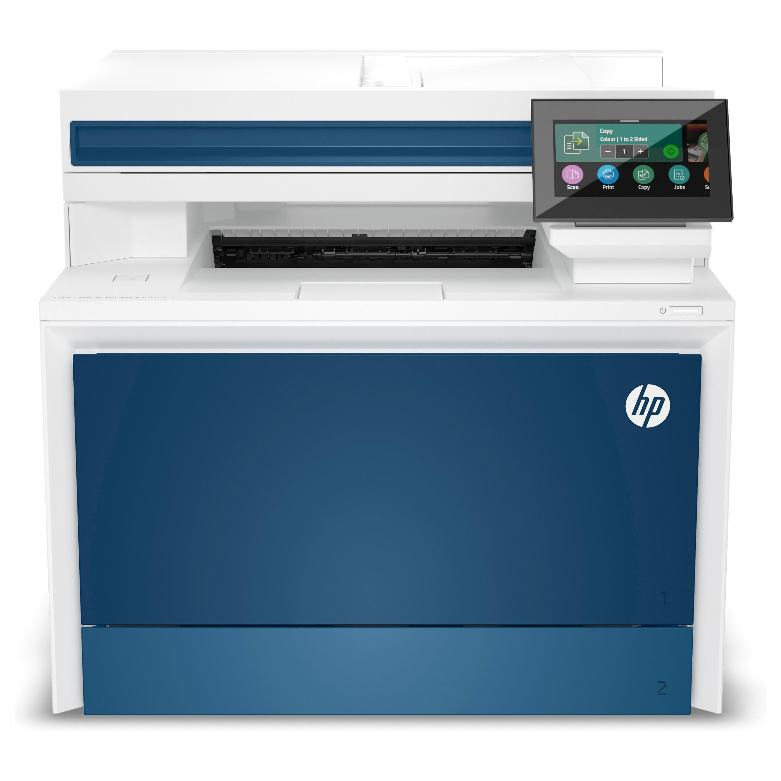 HP Color LaserJet Pro MFP 4302fdn farvelaser multifunktionsprinter med duplex og fax