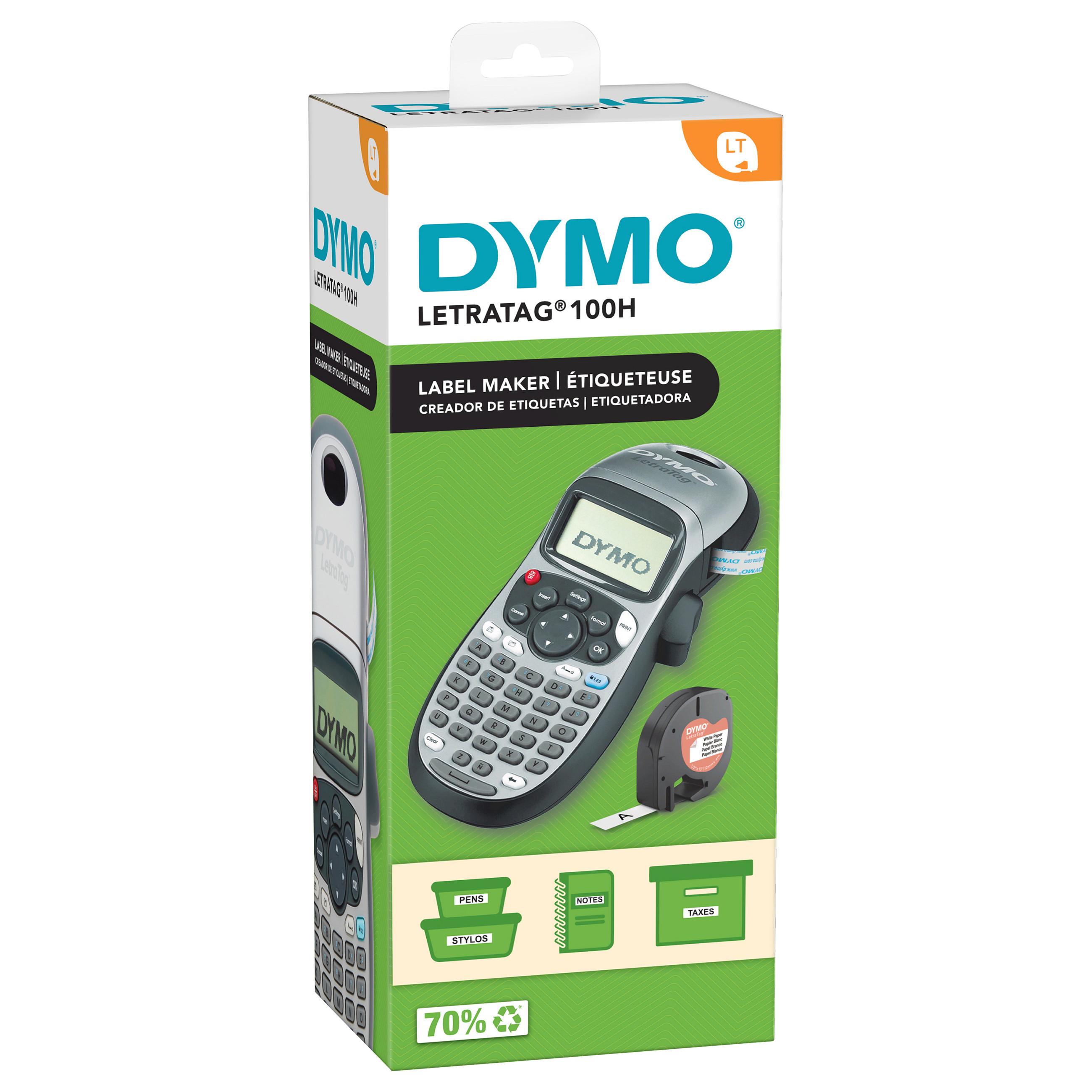DYMO LetraTag LT-100H håndholdt etiketmaskine | batterier medfølger