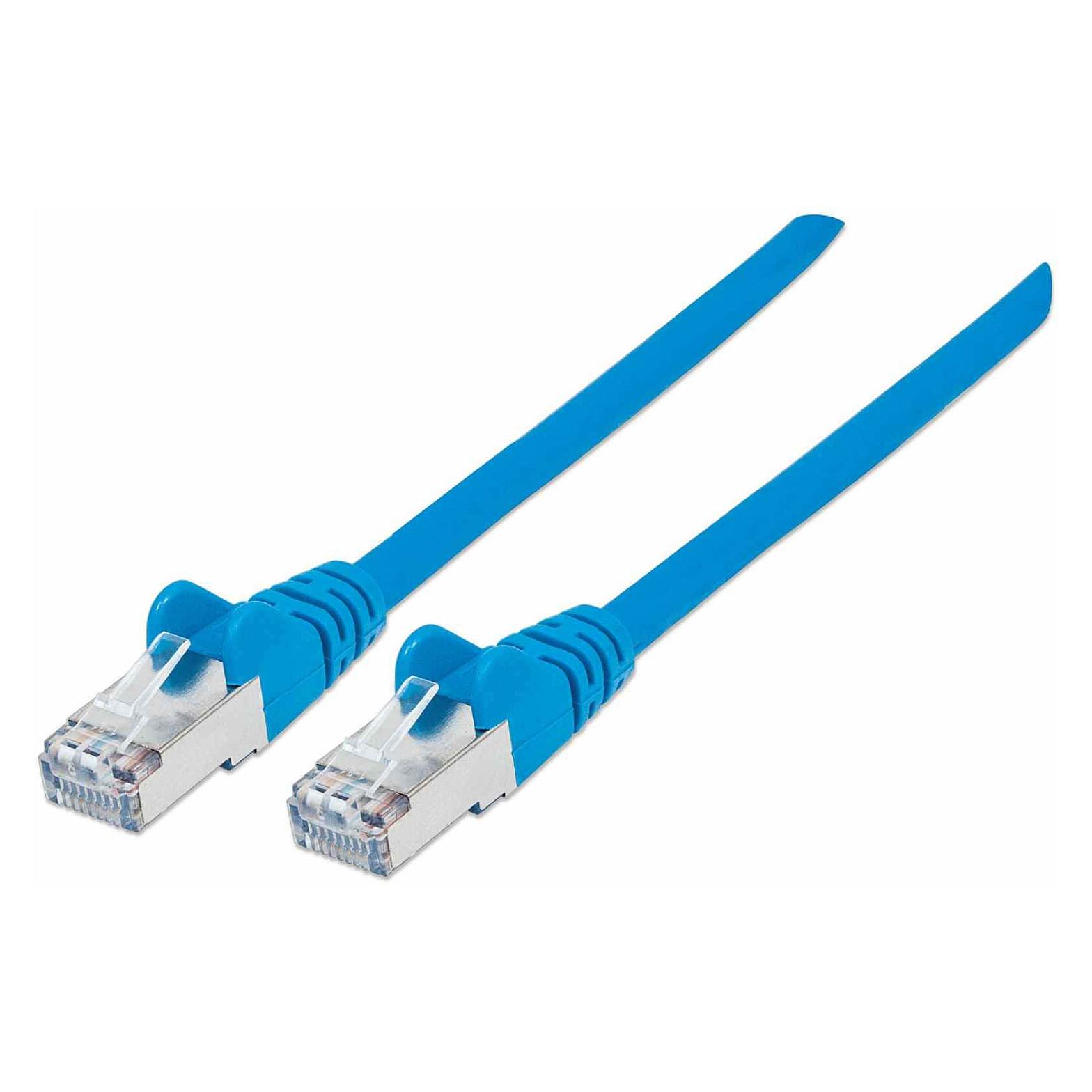 Netværkskabel Intellinet Cat7/Cat6a RJ45 - 2 m, blå