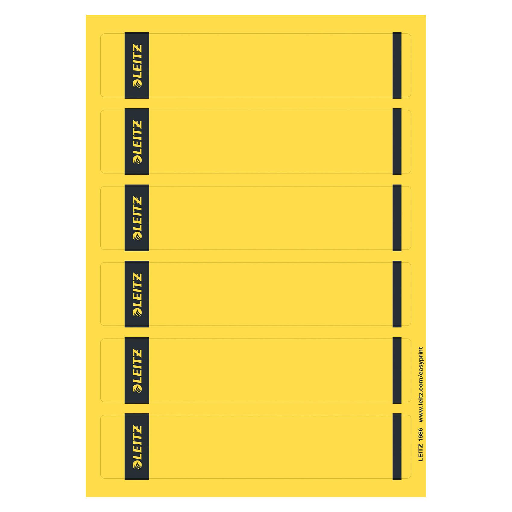 LEITZ 1686 Ordneretiketten für 5.2 cm Rückenbreite 39,0 x 192,0 mm