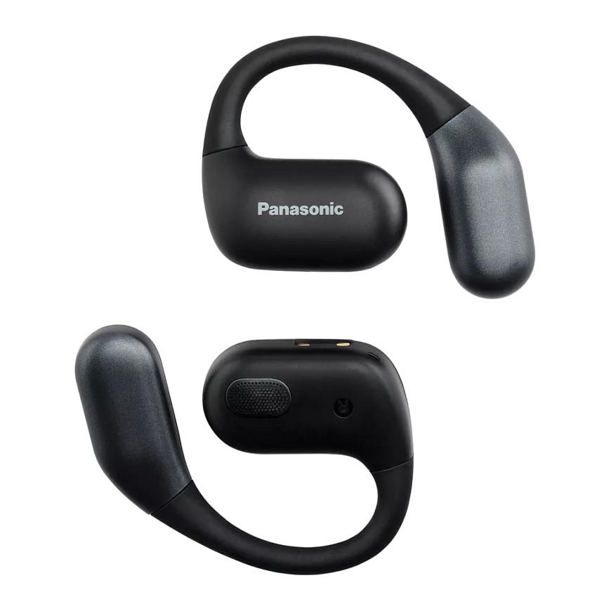 Trådløse open-ear høretelefoner Panasonic RB-F10DE-K - sort