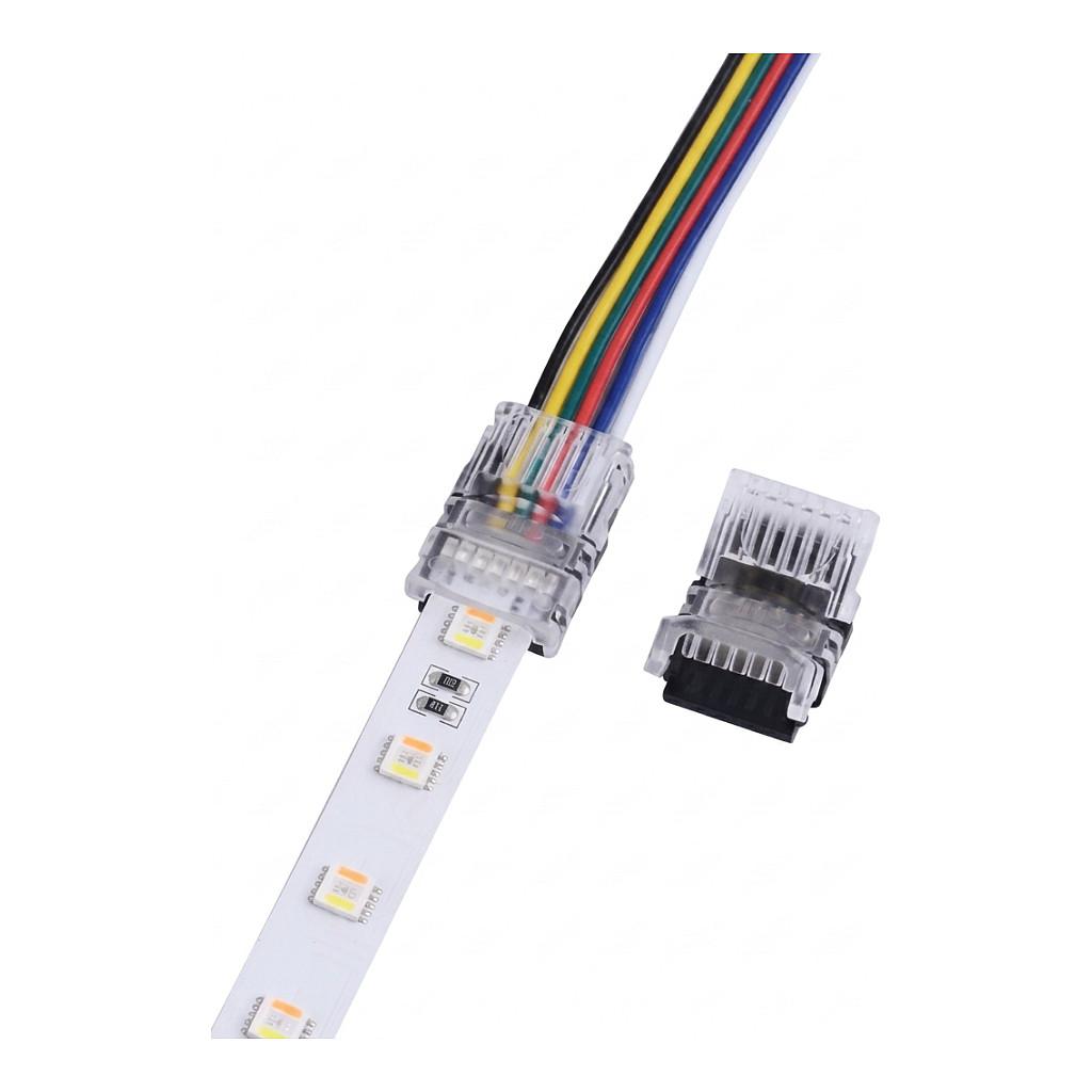 Synergy 21 LED FLEX Strip zub Easy Connect Strip to Wire 12mm RGBWW