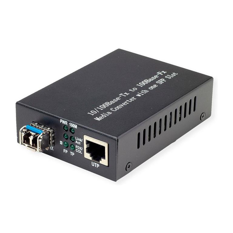 Netværksmediekonverter VALUE 21.99.1070 RJ-45 til LC inkl. Mini-GBIC