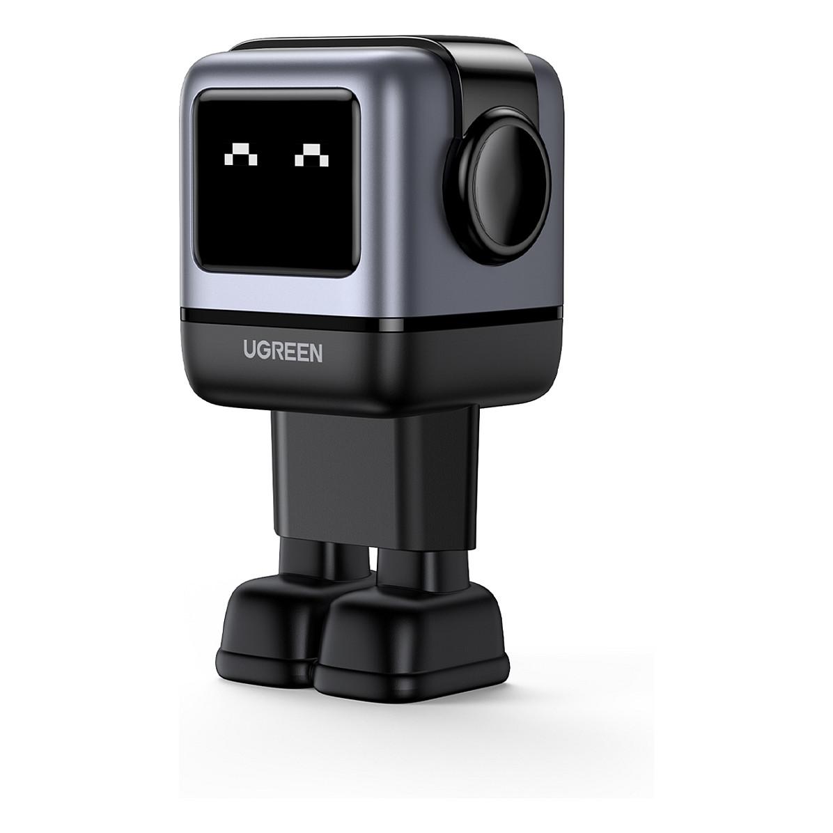Ugreen Uno - Strømforsyningsadapter - 65 Watt - Fast Charge, PD/PPS, PD, QC - 3 output-stikforbindelser (2 x USB-C, USB) - sort