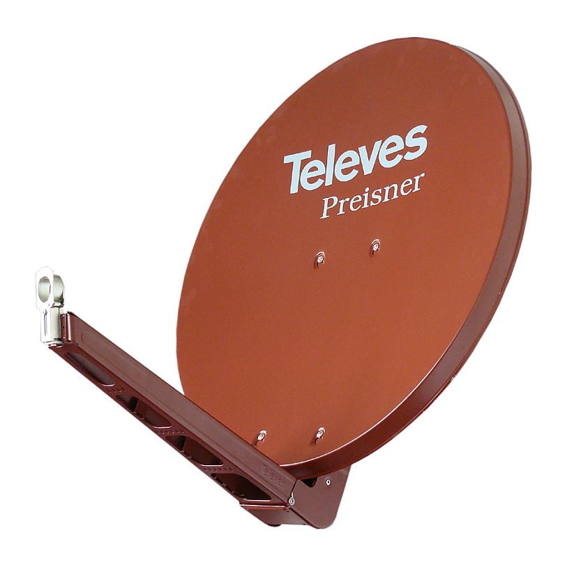 Televes S85QSD-Z satellitantenne 10,7 - 12,75 GHz Rød