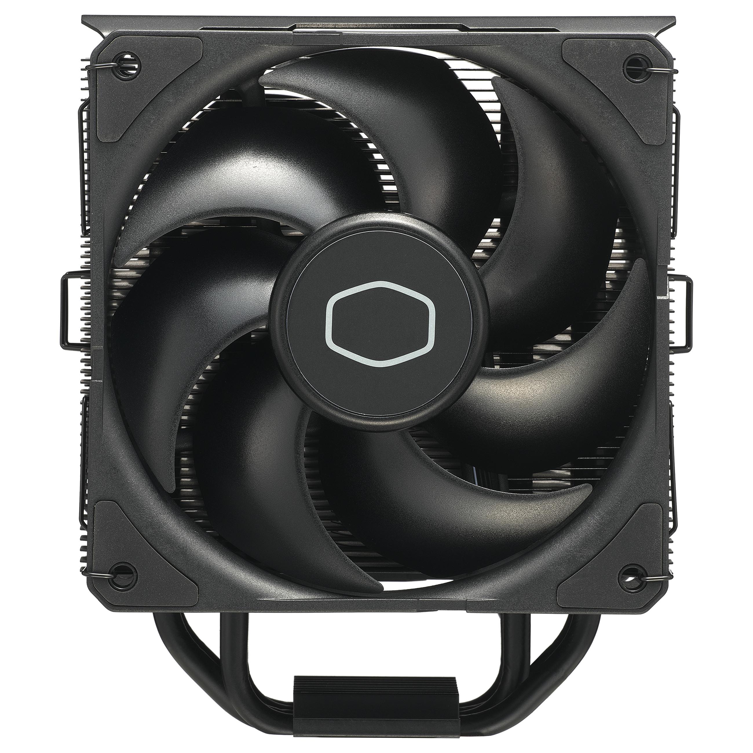 Cooler Master Hyper 212 - Processor-køler - (for: AM4, AM5, LGA1156, LGA1155, LGA1150, LGA1151, LGA1200, LGA1700) - aluminiumsfinner - 120 mm - sort