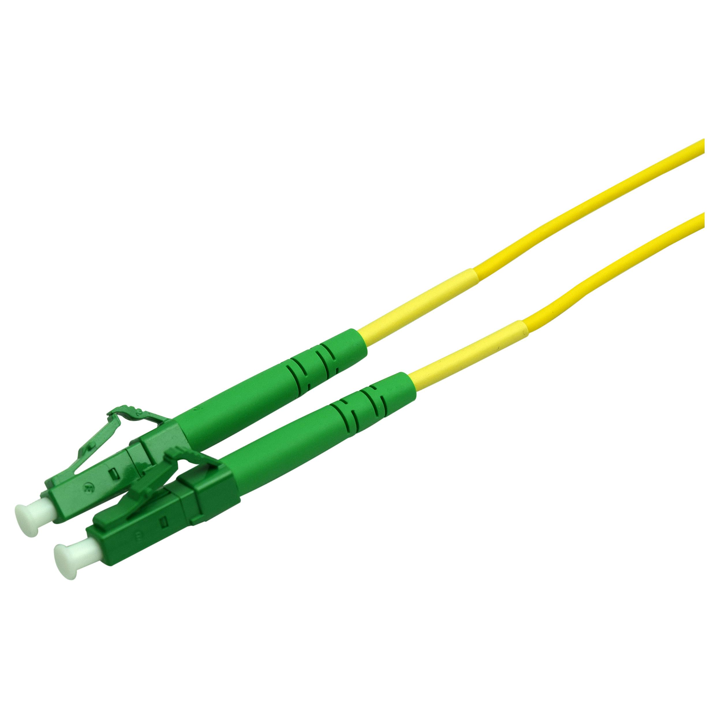 Fiberpatchkabel Equip LC/APC til LC/APC OS2 simplex 20 m