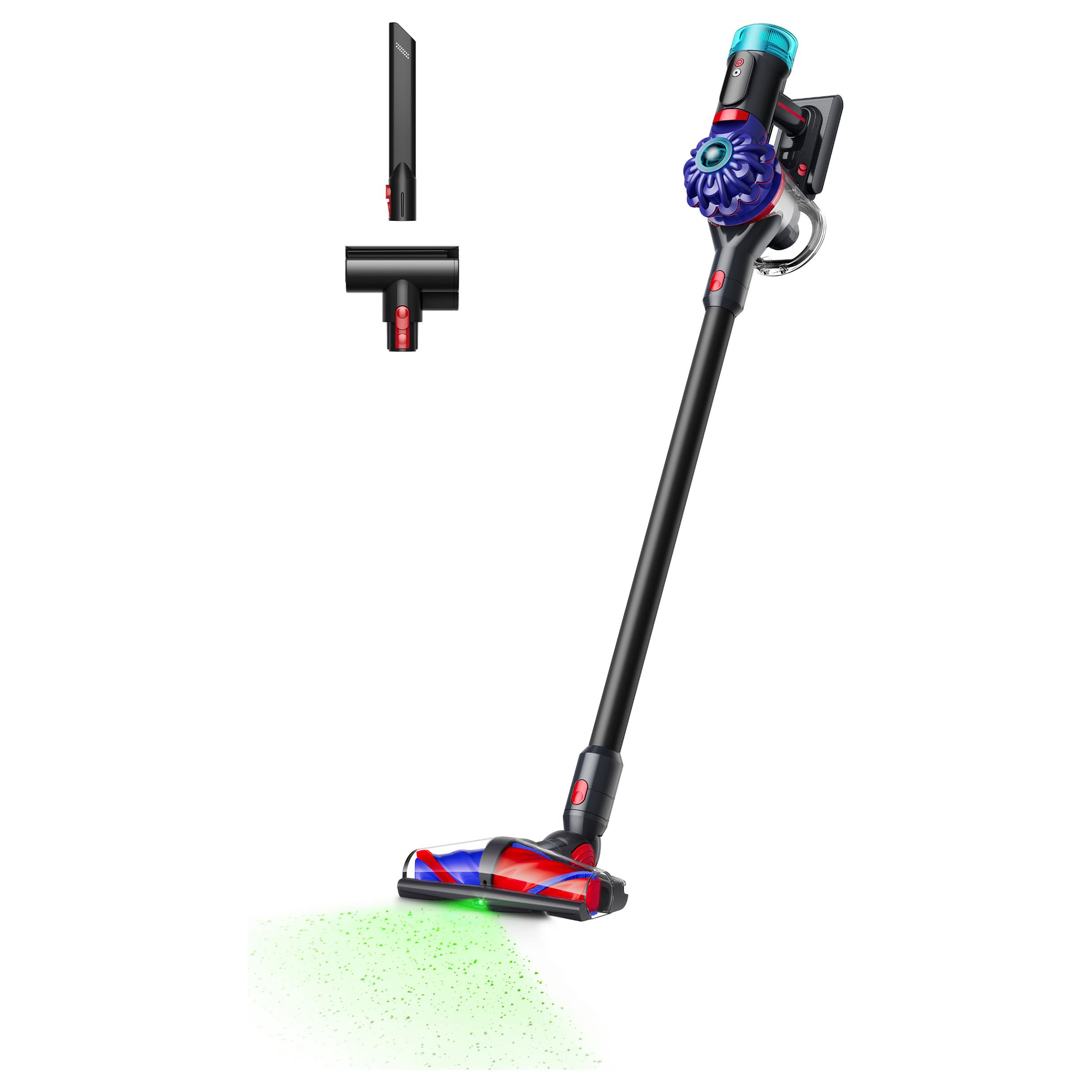 Dyson V10 Konical ledningsfri stavstøvsuger 2-i-1 0,5 L poseløs, sort/kobber