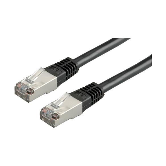 Patchkabel ROLINE Cat.5e Class D S/FTP - sort 5 m