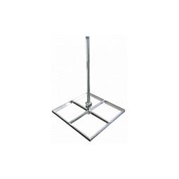 Televes BS 40/4 Balkonständer für 4 Bodenplatten inkl. 1m Mast