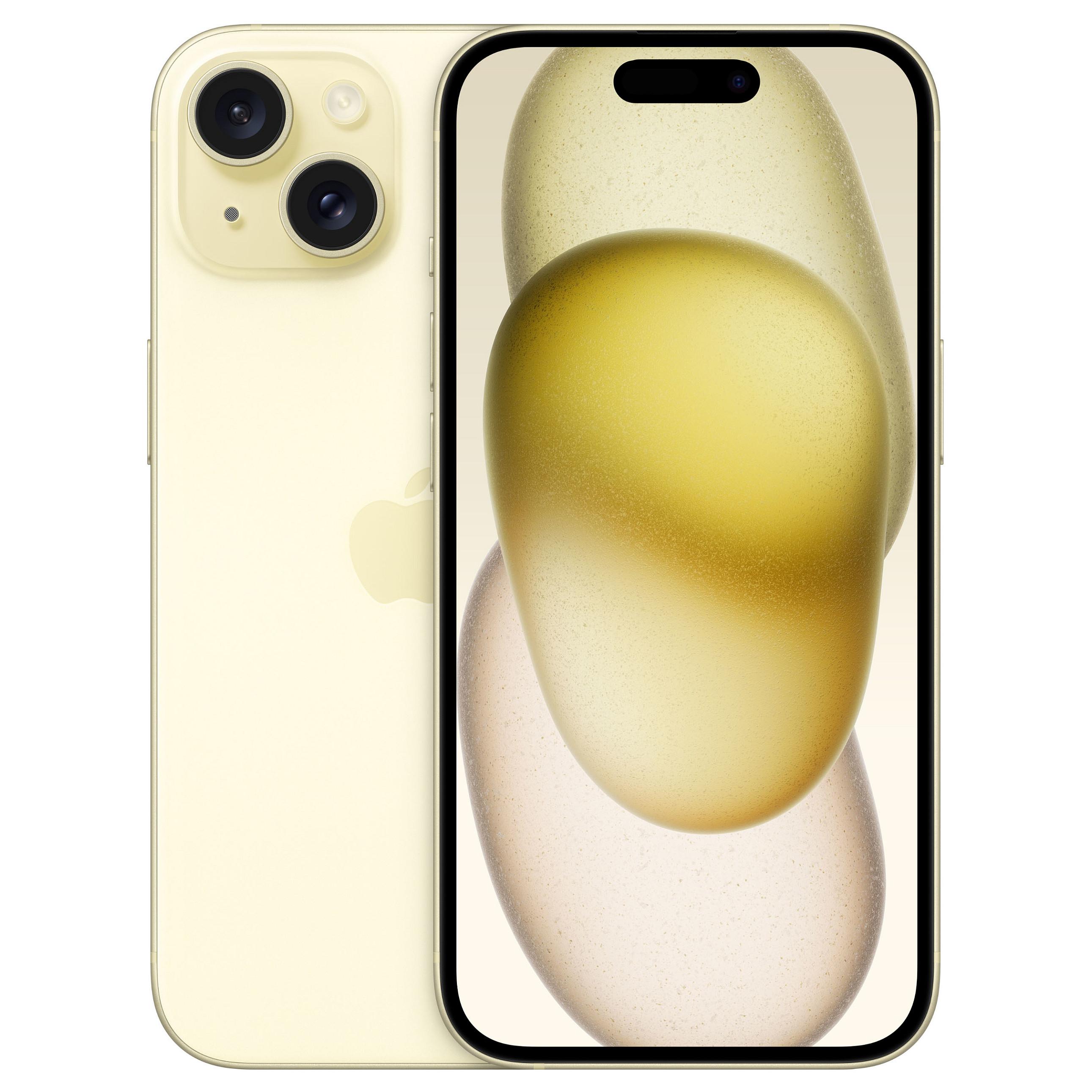 Apple iPhone 15 6,1" 512 GB 5G - Gul