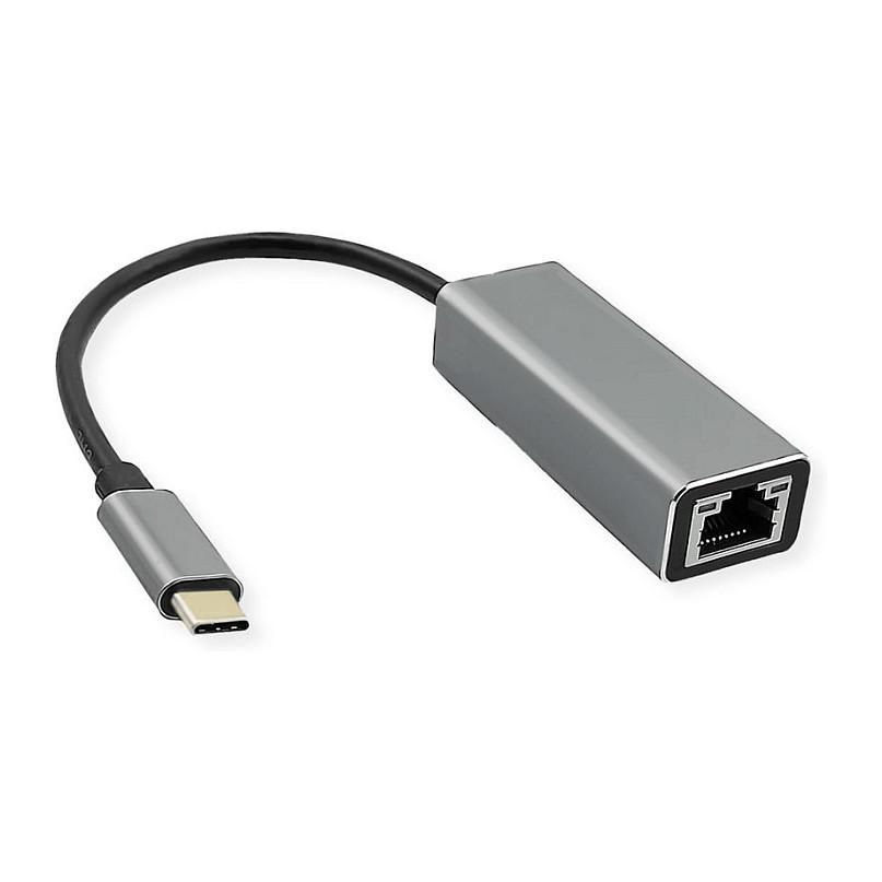 USB-C til 5-Gigabit Ethernet-konverter ROLINE USB 3.2 Gen 2