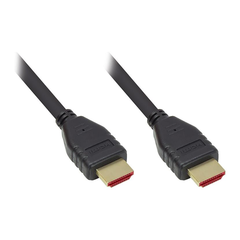 HDMI 2.1-kabel 4521-015 - sort, 1,5 m