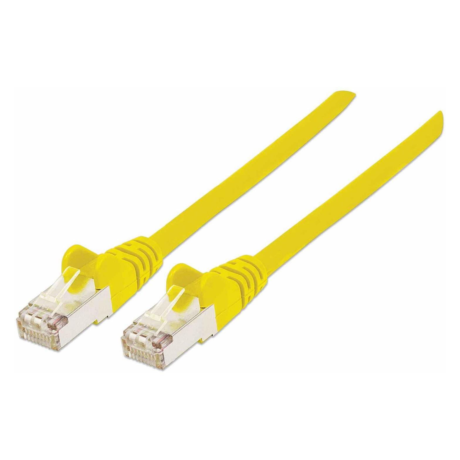 Netværkskabel Intellinet Cat7/Cat6A RJ45 1,5 m - gul