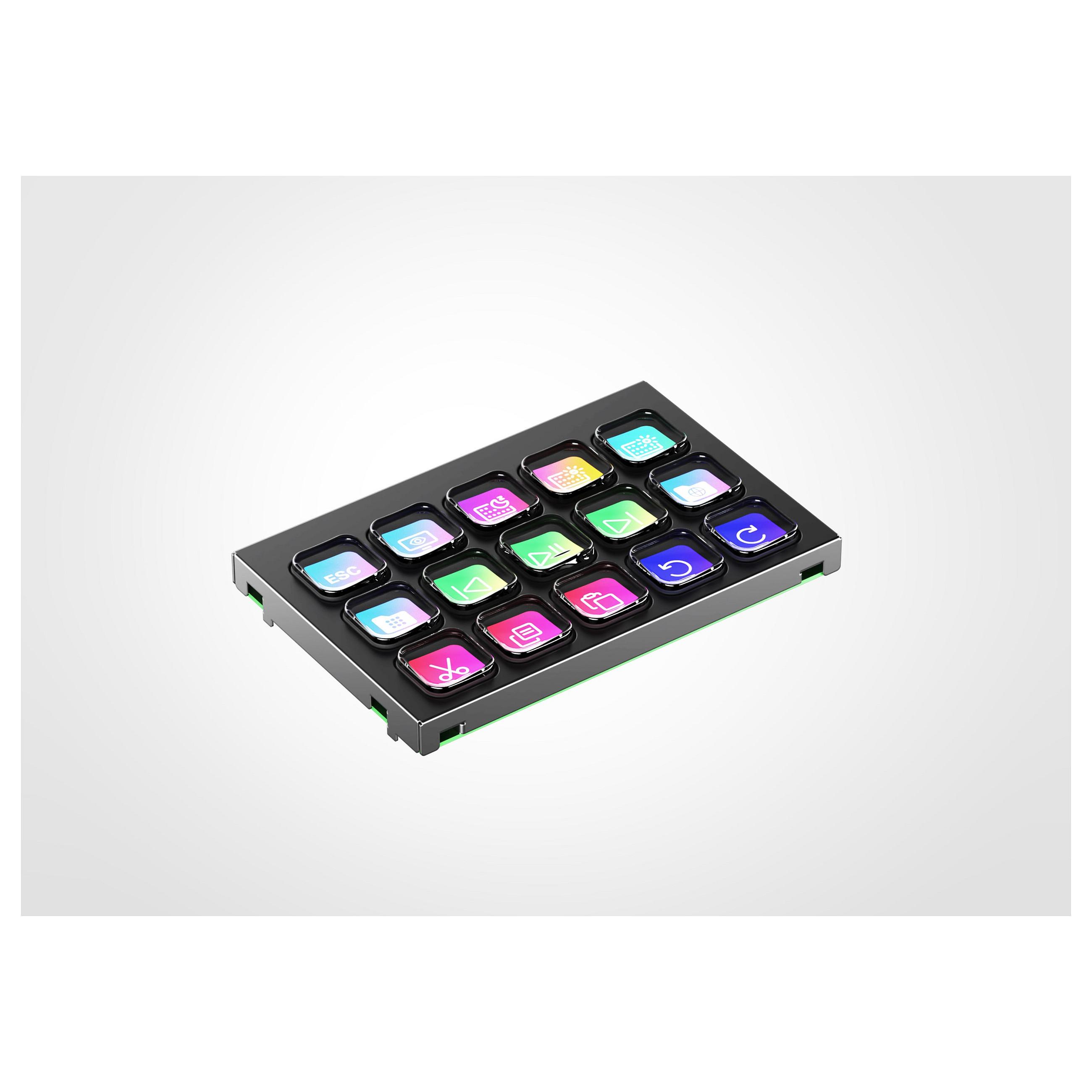 Elgato Stream Deck, Sort, 15 strammere, 107 mm, 20 mm, 70 mm, 115 g