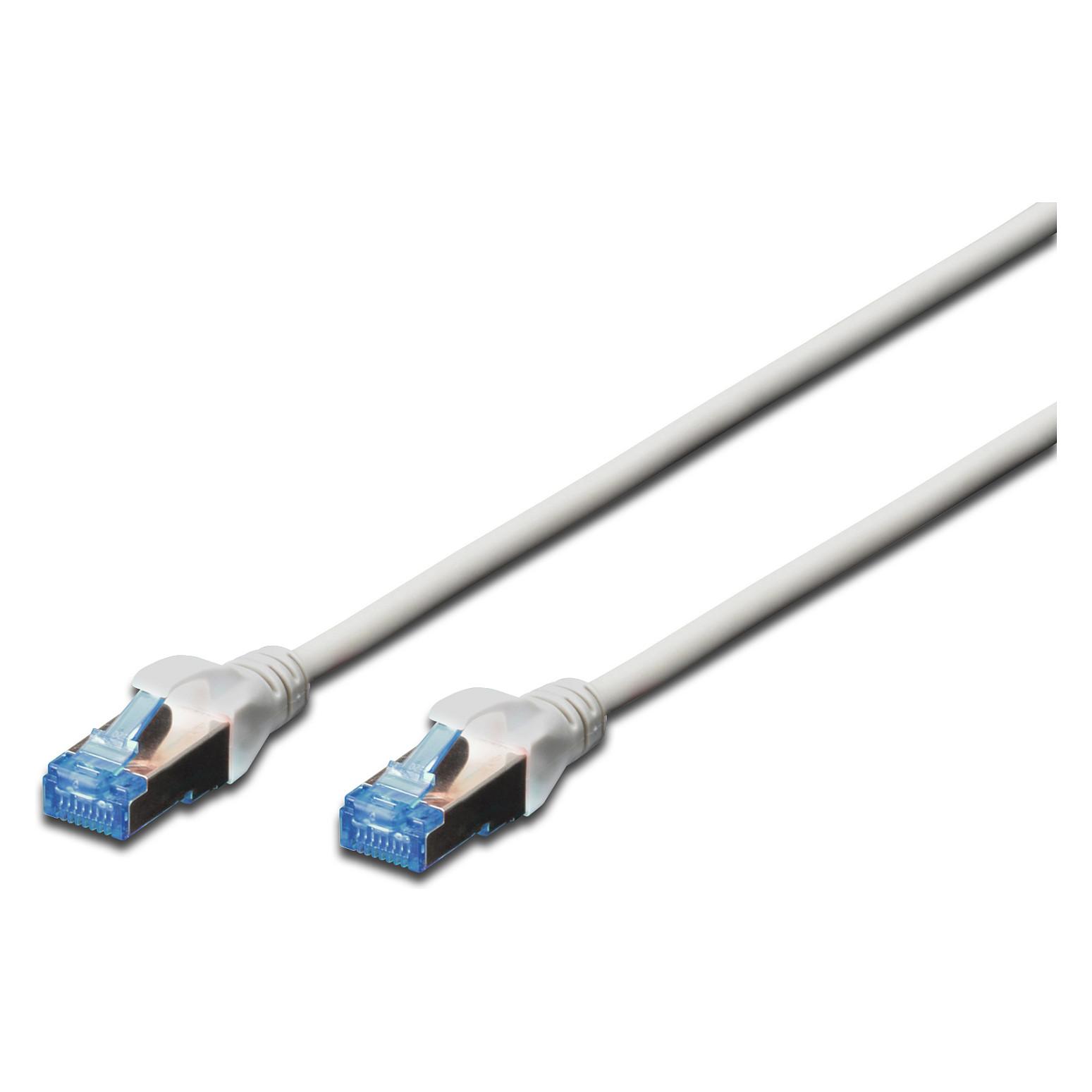 DIGITUS Ecoline patch cable - 15 m - grey - Grå - 15m