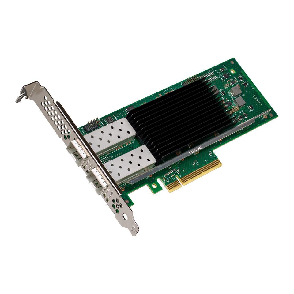 Intel Ethernet Network Adapter E810-XXVDA2 - Netværksadapter - PCIe 4.0 x8 lavprofil - 10/25 Gigabit SFP28 x 2