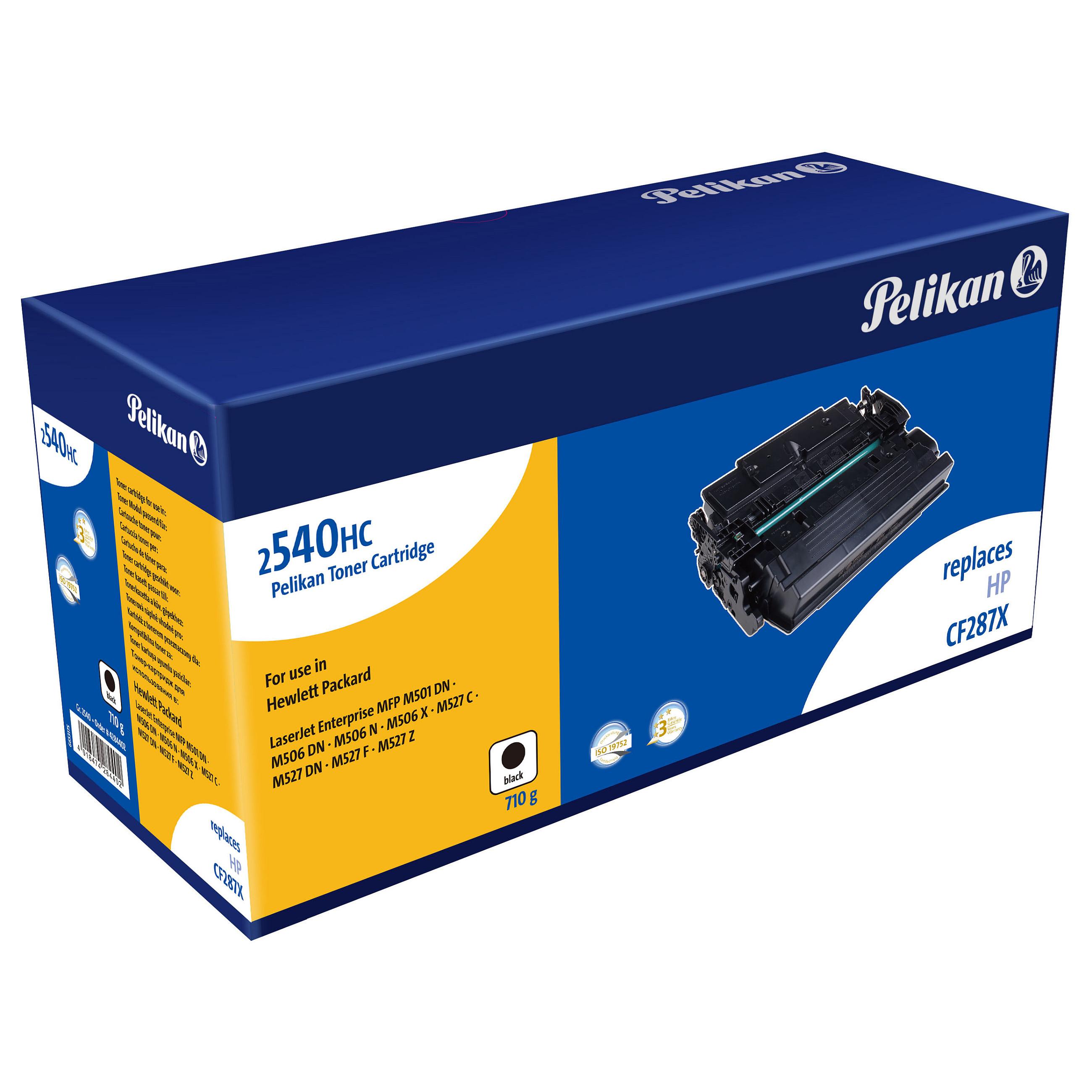 Tonerpatron Pelikan 2540HC til HP CF287X - sort