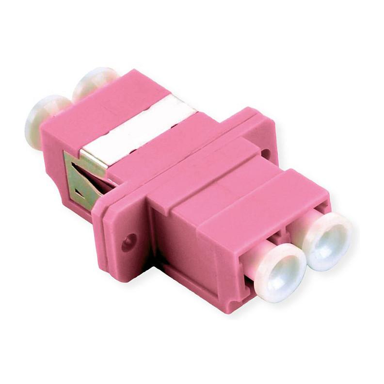 LWL-kobling VALUE LC/LC duplex OM4 - violet