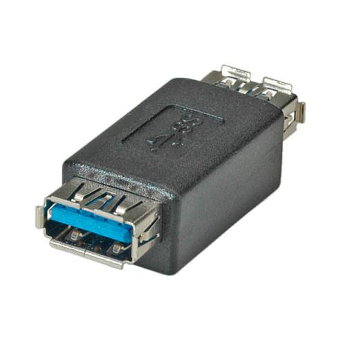 USB-adapter ROLINE USB 3.2 Gen 1 Type A hun til hun - sort