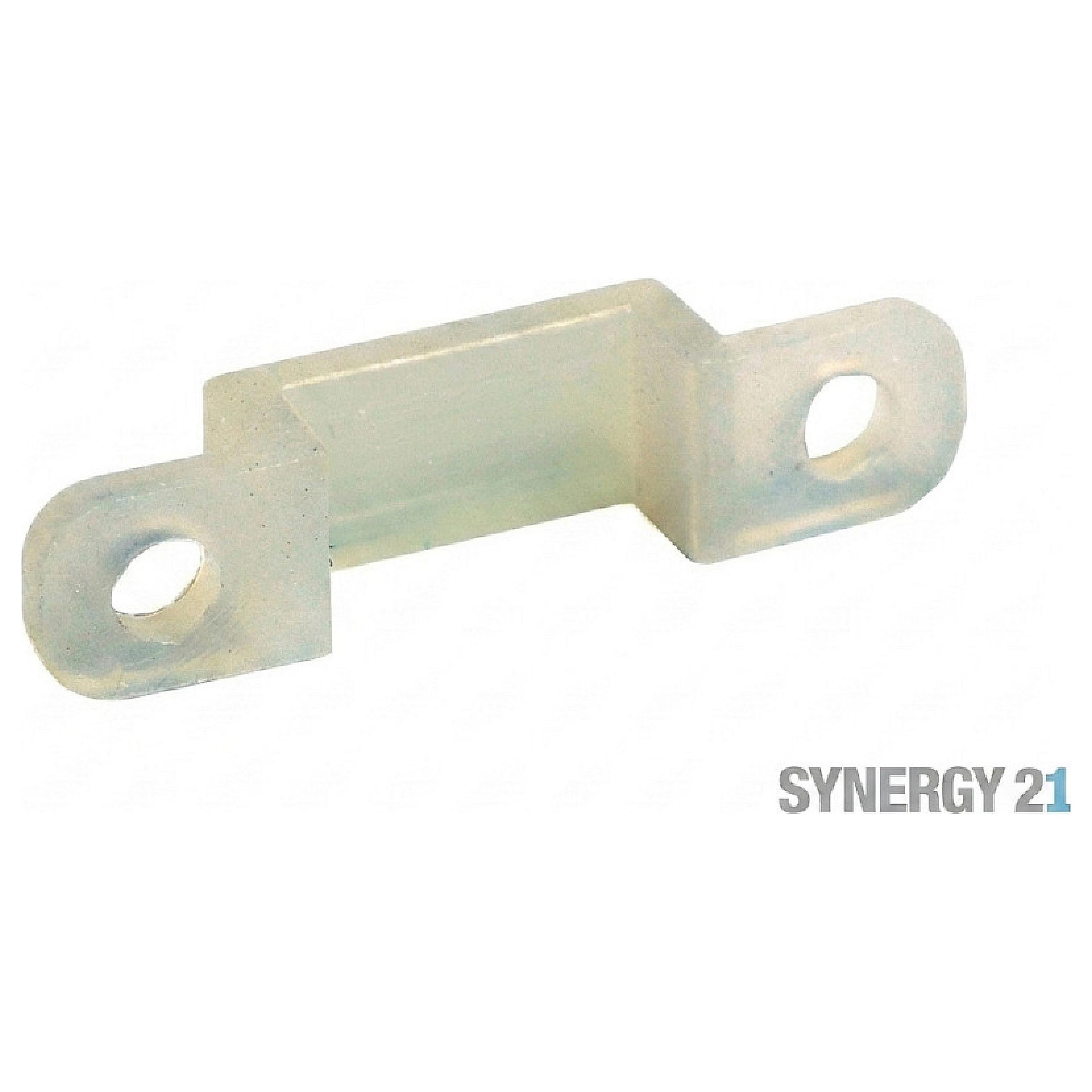 Monteringsklemme til LED Flex Strip Synergy 21 i silikone - 10 stk. 10 mm
