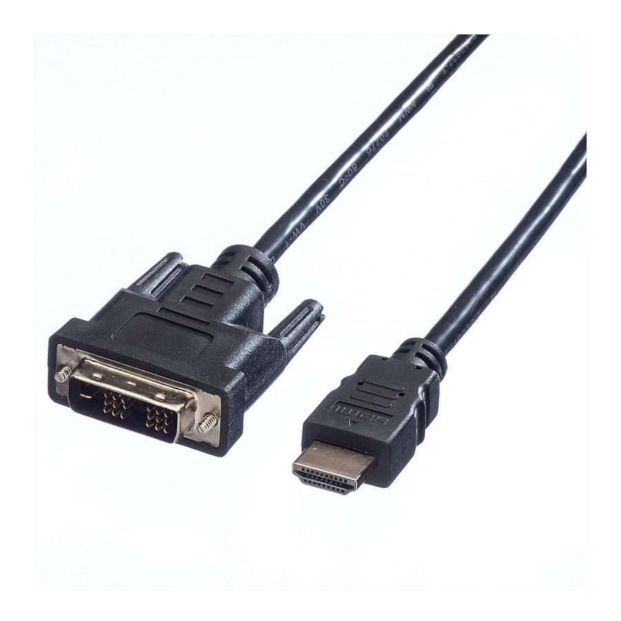 DVI-HDMI-kabel VALUE 1,5 m - sort