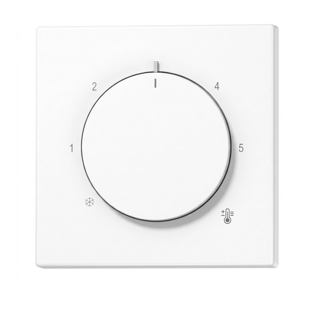 Termostatafdækning JUNG LS1749BFWW - hvid
