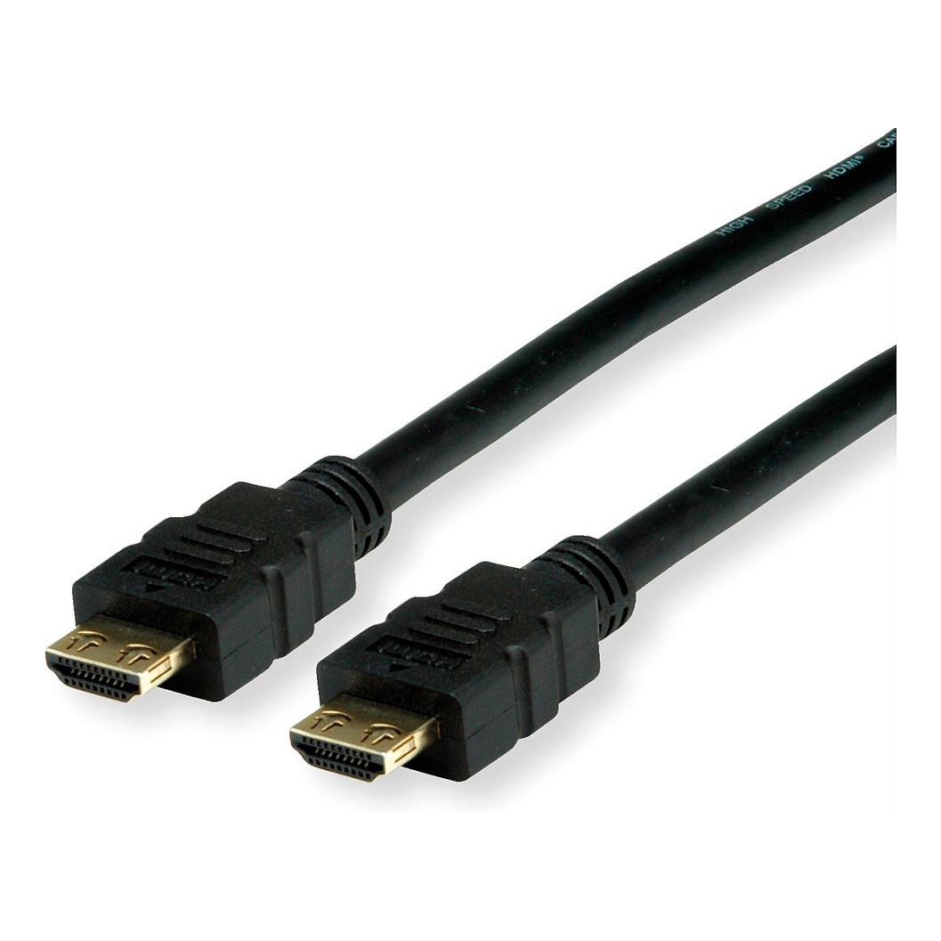 HDMI-kabel VALUE 4K Ultra HD med Ethernet - sort, 10 m