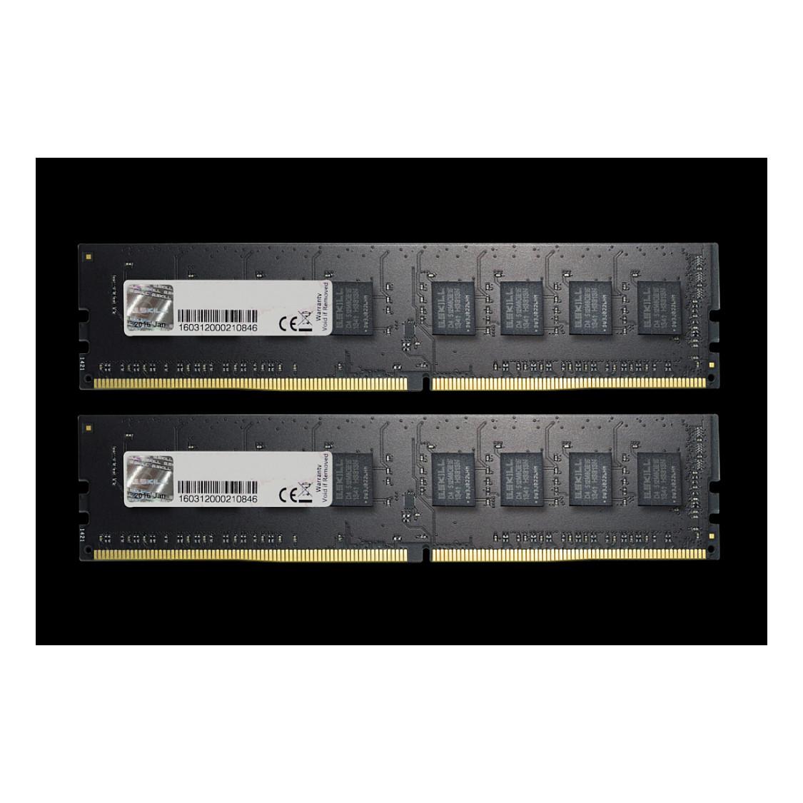 G.Skill Value DDR4-2666 - 16GB - CL19 - Dual Channel (2 pcs) - Intel XMP - Sort