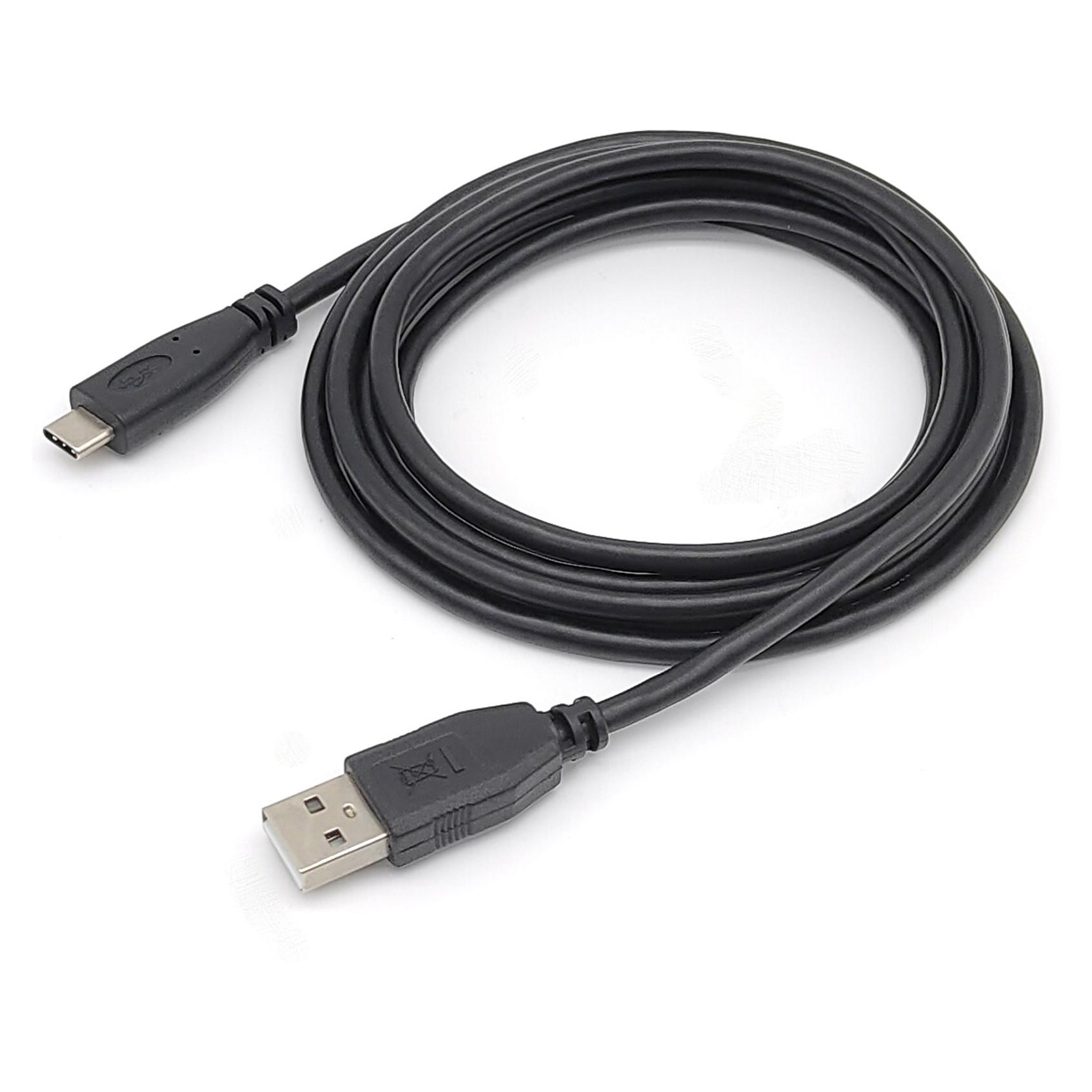 USB-kabel Equip USB 2.0 USB-C til USB-A 0,3 m - sort