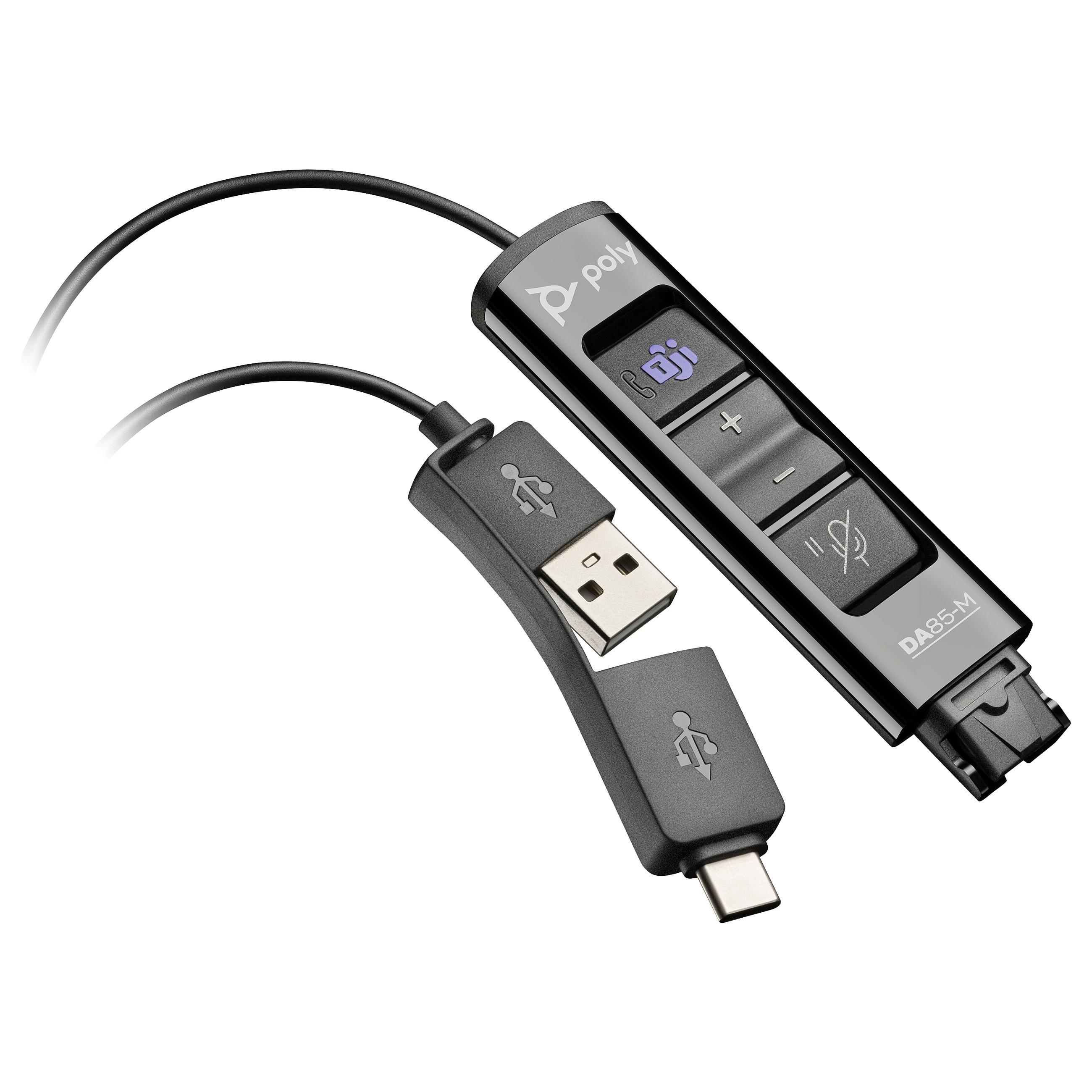 HP Poly DA85-M - Lydkort - USB - for Victus by HP Laptop 16 Laptop 14, 15, 17 Pavilion Plus Laptop 14, 16