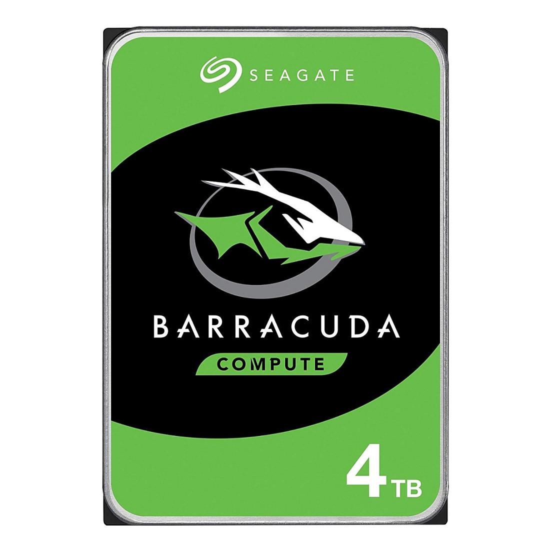 Seagate BarraCuda ST4000DM004 3,5" intern harddisk - 4 TB SATA 6 Gbit/s, 5400 rpm