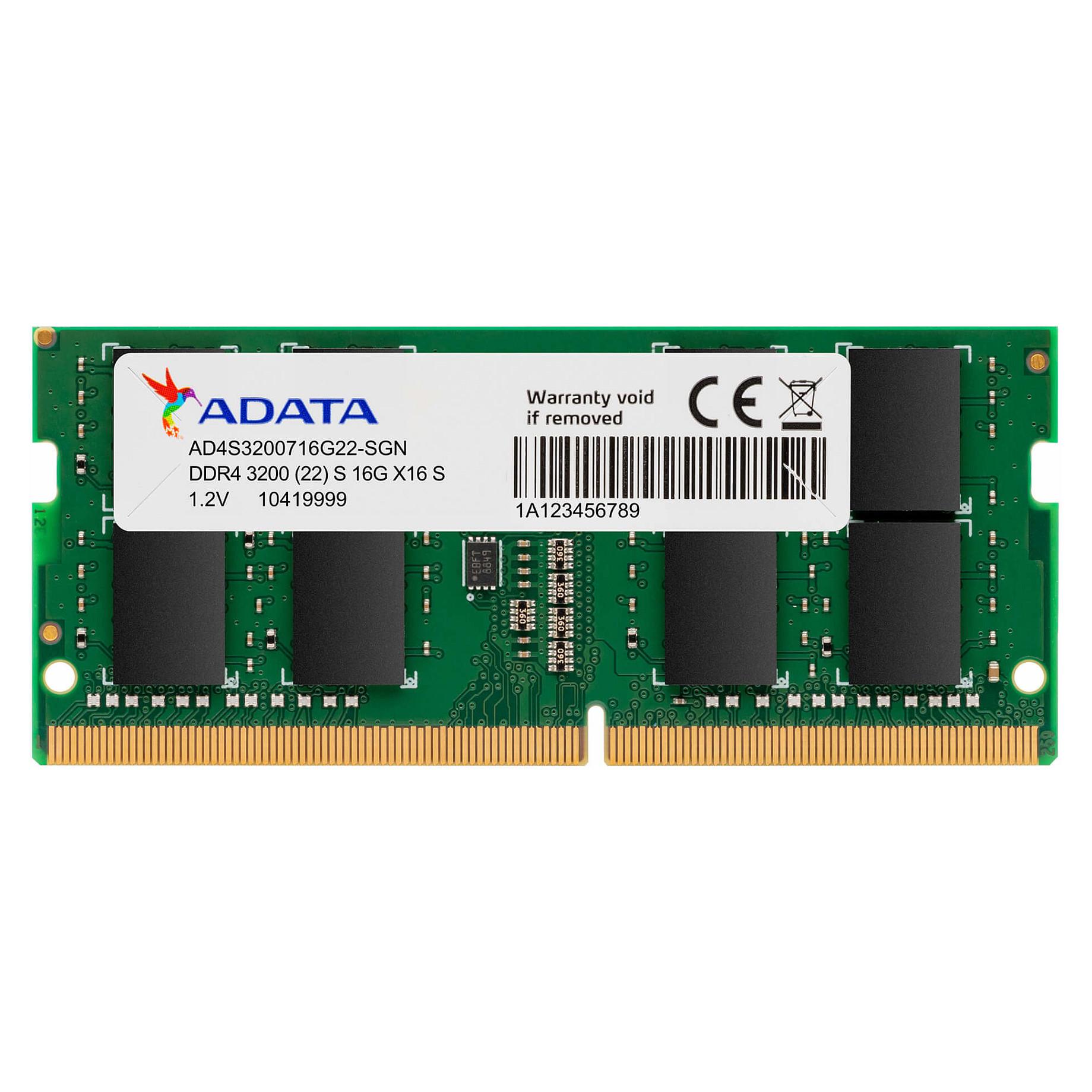 A-Data Premier SODIMM DDR4-3200 - 8GB - CL22 - Single Channel (1 pcs) - Grøn