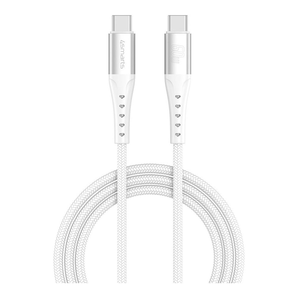 4smarts PrimeCord USB 2.0 USB Type-C kabel 1.5m Hvid