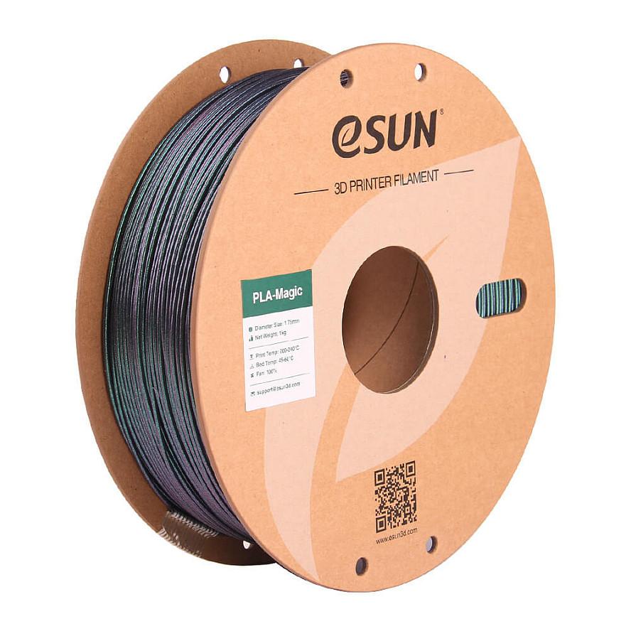 3D-printerfilament eSUN EPLA-MAGIC 1,75 mm - Dark Twinkling Green 1 kg