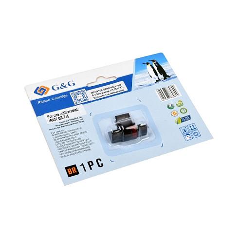 Farverulle G&G 18454 kompatibel med Epson IR40T BK/RT
