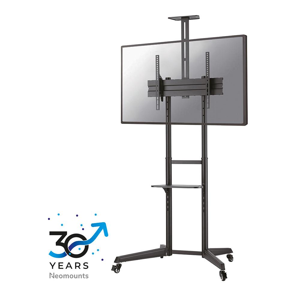 Neomounts FL50-550BL1 - cart - for flat panel / AV System / camera - black - Maks 50 kg - Maks størrelse 70"