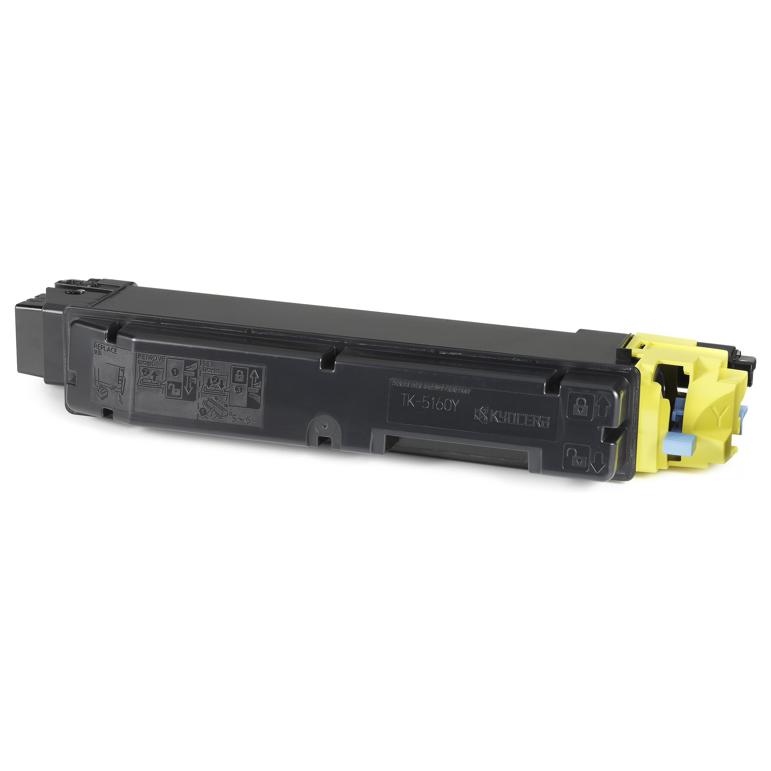 Kyocera TK 5160Y Gul 12000 sider Toner 1T02NTANL0